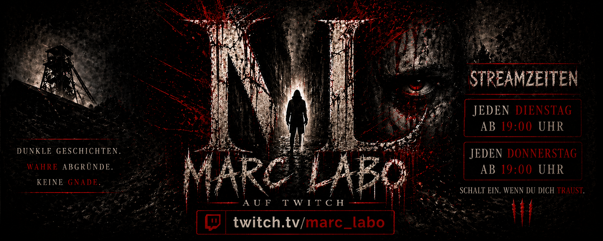 Streamzeiten auf TWITCH